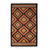 Tapete de lana tejido a mano, (3 x 5) - Alfombra de lana india con motivo geométrico (3 x 5)