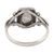 Rainbow moonstone single stone ring, 'Cloud Gate' - Artisan Crafted Rainbow Moonstone Single Stone Ring (image 2c) thumbail