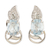 Blue topaz drop earrings, 'Into the Mystic' - Indian Blue Topaz Drop Earrings