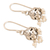 Cultured pearl dangle earrings, 'Safe Haven' - Cultured Pearl and Sterling Silver Dangle Earrings