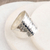 Sterling silver band ring, 'Far Future' - Artisan Crafted Sterling Silver Band Ring from India (image 2c) thumbail
