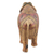 Wood sculpture, 'Royal Elephant of Delhi' - Wood Sculpture Hand-Painted in India (image 2d) thumbail
