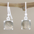 Labradorite dangle earrings, 'Heaven Sent' - Handcrafted Labradorite Dangle Earrings (image 2) thumbail