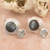 Labradorite and blue topaz drop earrings, 'Depth of Sea' - Hand Crafted Labradorite and Blue Topaz Drop Earrings (image 2b) thumbail
