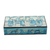 Decorative papier mache box, 'Royal Court' - Hand-Painted Decorative Papier-Mache Box (image 2c) thumbail