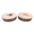 Wood tealight candle holders, 'Soft Shadows' (pair) - Indian Mango Wood Tealight Candle Holders (Pair) (image 2d) thumbail