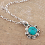 Curated gift set, 'Celestial Wish' - Recon and Composite Turquoise Jewelry Curated Gift Set