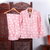 Cotton pajama set, 'Pink Spring' - Floral Printed Cotton Pajama Set in Pink Shade (image 2c) thumbail