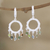 Chalcedony dangle earrings, 'Cool Rain' - Handcrafted Multicolored Chalcedony Dangle Earrings (image 2) thumbail