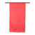 Linen shawl, 'Dreams in Strawberry' - Linen Shawl in a Strawberry Tone Made in India (image 2b) thumbail
