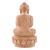 Holzskulptur - Handgefertigte Buddha-Skulptur aus Kadam-Holz