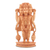 Holzskulptur - Kunsthandwerklich gefertigte Kadam-Holzskulptur aus Indien