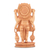 Wood sculpture, 'Supreme Brahma' - Artisan Crafted Kadam Wood Sculpture from India
