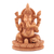 Wood sculpture, 'Blessing of Peace' - Hand Crafted Kadam Wood Ganesha Sculpture