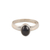 Star sapphire solitaire ring, 'Serene Solitude' - Sterling Silver Solitaire Ring with Star Sapphire Stone thumbail