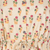Vestido estilo túnica de rayón - Vestido Túnica Efecto Seda Beige con Estampado Floral y Botones