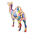 aluminium figurine, 'Desert Glory' - colourful Camel aluminium Figurine Hand-painted in India