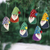 Felted wool ornaments, 'Nordic Gnomes' (set of 6) - Wool Felt Holiday Ornaments (Set of 6) (image 2b) thumbail