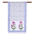 Bufanda de algodón Batik, 'Floral Elegance' - Bufanda de algodón floral con colorido patrón Batik de la India