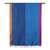 100% silk shawl, 'Classy Delight' - Blue Striped Shawl Hand-woven from 100% Silk in India