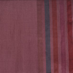 100% silk shawl, 'Brown Blush' - Brown Striped Shawl Hand-woven from 100% Silk in India