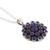 Lapis lazuli pendant necklace, 'Precious Truth' - Lapis Lazuli and Sterling Silver Pendant Necklace