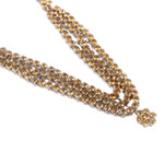 Rhodium-plated citrine pendant necklace, 'Yellow Queen' - Rhodium-Plated Citrine Pendant Necklace from India