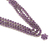 Rhodium-plated amethyst pendant necklace, 'Amethyst Queen' - Rhodium-Plated Amethyst Pendant Necklace from India (image 2e) thumbail