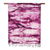 Tie-dyed wool shawl, 'Purple Spectacle' - Handcrafted Shibori Tie-Dyed Wool Shawl in Purple Tones (image 2b) thumbail