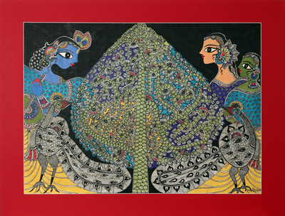 World Peace Project Madhubani Painting from India