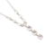 Topaz Y necklace, 'Divine Honor' - Sterling Silver Y Necklace with Faceted Topaz Stones (image 2d) thumbail
