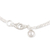 Cultured pearl anklets, 'Radiant Innocence' (pair) - Pair of Sterling Silver Anklets with Cultured Pearl Charms