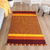 Wool area rug, 'Yellow Appeal' (3x5) - Handloomed Wool Area Rug with Yellow and Red Stripes (3x5)