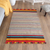 Wool area rug, 'Brilliant Stripes' (3x5) - 3x5 Wool Area Rug for Floor and Wall Use Hand-Woven in India (image 2b) thumbail