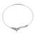 Sterling silver anklet, 'Unique Finesse' - Sterling Silver Charm Anklet Handcrafted in India (image 2b) thumbail