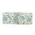 Cotton roll pencil case, 'Leafy Friends' - Cotton Roll Pencil Case with Hand-Block Printed Leafy Design