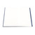 Cotton journal, 'Chic Blue' - Blue Cotton Journal with Handmade Paper Handcrafted in India