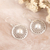 Cultured pearl dangle earrings, 'Innocence Sun' - Sterling Silver Dangle Earrings with Cultured Pearls