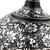 Silver inlay decorative vase, 'Peaceful Blooms' - Silver Inlay Decorative Vase Made from Copper and Zinc (image 2d) thumbail