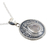 Rainbow moonstone pendant necklace, 'Iridescent Charm' - Rainbow Moonstone 925 Silver Pendant Necklace (image 2d) thumbail