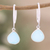 Chalcedony dangle earrings, 'Drop Dead Gorgeous' - Sterling Silver Dangle Earrings with Chalcedony Gemstones (image 2) thumbail