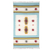 Wollteppich, (3x5) - Handgewebter Wollteppich mit geometrischen Motiven (3x5)