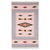 Wool area rug, 'Pink Comfort' (3x5) - Handloomed Pink Wool Area Rug with Geometric Motifs (3x5)
