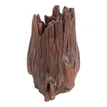 Reclaimed wood sculpture, 'Memories of the Woods' - Handcrafted Reclaimed Eucalyptus Wood Sculpture in Brown