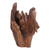 Reclaimed wood sculpture, 'Wild View' - Hand-Carved Eco-Friendly Haldu Wood Sculpture from India