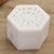 Alabaster jewelry box, 'Blooming Traditions' - Handcrafted Alabaster Jali Jewelry Box from India (image 2) thumbail