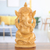 Wood sculpture, 'Almighty Ganesha' - Wood Sculpture of Hindu God Ganesha Hand-Carved in India (image 2) thumbail