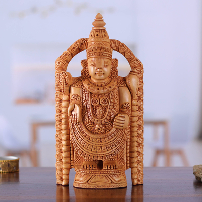 Wood statuette, Balaji