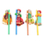 Embellished pencils, 'Colorful Rajasthan' (set of 4) - Artisan Crafted Indian-Themed Pencils (Set of 4) thumbail