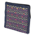 Embroidered cotton tablet sleeve, 'Navy Winds' - Cotton Tablet Sleeve in Navy and with Embroidered Details (image 2b) thumbail